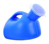 HAKIDZEL Urinoir Homme Portable en Plastique Couvercle, Capacité 2000ml, Design Anti-déversement pour Usage D'urgence Domicile