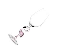 HAKIDZEL Verre à Vin Design Unique et Réutilisable Flamant Rose en Verre Créatif et Chic, Conteneur à Vin Élégant pour Bar et Banquet pour Cocktail et Fête