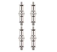 HAKIDZEL Vis de Filetage Adaptateur 1/4 vers 3/8 en Fer, Pack de 4, Adaptateur pour Support Photo et Adaptateur Cold Shoe, Montage Photographique Facile