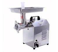 Hakka Hachoir à Viande Professionnel, Hachoir à Viande n°8, 550W, 80kg/h, Robuste, électrique, Pour Saucisses, en Acier Inoxydable, pour Usage Industriel, Restaurant, Hôtel, Maison