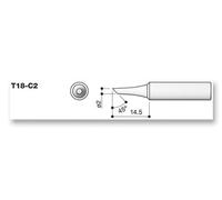 HAKKO - Embout à souder, biseauté, 2.0mm