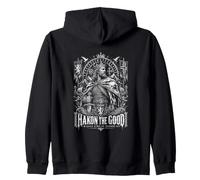 Hakon Le Bon Roi de Norvège Viking Sweat à Capuche