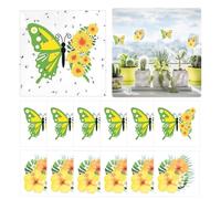 HAKOTOM Lot de 50 pièges à mouches pour fenêtre - Pour l'intérieur - Appât à mouches - Efficace - Pour cuisine, salon, chambre à coucher, jardin
