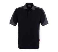 HAKRO Hakro Polo-shirt Contrast Performance, noir, taille unisexe : L Quantité:1