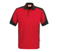 HAKRO Hakro Polo-shirt Contrast Performance, rouge, taille unisexe : S Quantité:1