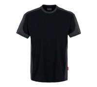 HAKRO Hakro T-Shirt Contrast Performance, noir, taille unisexe : 2XL Quantité:1