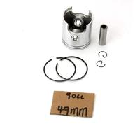 HAKTAS Moto 50 70cc 90cc 40.3mm 47mm 49mm Piston Kit POUR Peugeot NK7 XP6 Enduro Top Road SM XP7 XPS XR6 XR7 50cc LC AM6 Minarelli Accessoires (couleur : 90cc 49mm)