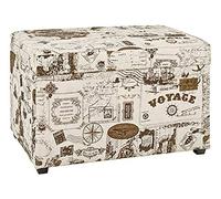 Haku 30955 Coffre de Rangement en MDF Marron 40 x 65 x 42 cm