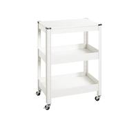 HAKU, Blanc, métal - Dimensions : L 50 x H 75 x P 32 cm, Style : Moderne