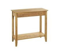 HAKU Möbel Console chêne, Bois Massif - Dim.: L 75 cm x H 75 cm x P 35 cm, Style: Traditional