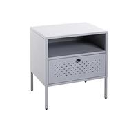 HAKU Console Gris, métal - Dim.: L 45 cm x H 50 cm x P 35 cm, Style: Modern