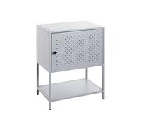HAKU Console Gris, métal - Dim.: L 45 cm x H 60 cm x P 30 cm, Style: Modern