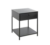HAKU Console Noir, métal - Dim.: L 40 cm x H 53 cm x P 40 cm, Style: Modern