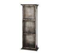 HAKU étagère Murale Anthracite, MDF - Dim.: L 35 cm x H 95 cm x P 18 cm, Style: Industrial