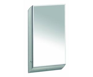 Haku Möbel 33713 Miroir Murale Aluminium/Scintillant 46 x 75 cm