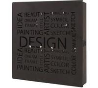 Haku möbel 44525 boîte à clés acier noir 5 x 22 x 24 cm Noir G
