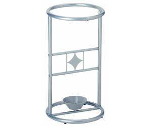 Haku Möbel 49766 Porte Parapluies Aluminium 53 cm