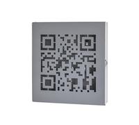 HAKU Möbel boîte à clés Gris, métal - Dim.: L 22 cm x H 24 cm x P 5 cm, Style: Modern