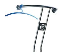 HAKU Möbel garderobe Murale alu, métal - Dim.: L 54 cm x H 60 cm x P 28 cm, Style: Modern