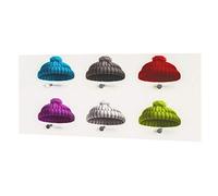 HAKU Möbel garderobe Murale Optique INOX, Motif, métal, Verre trempé - Dim.: L 90 cm x H 40 cm x P 5 cm, Style: Modern