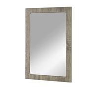 HAKU Möbel Miroir chêne Truffe, MDF - Dim.: L 40 cm x H 60 cm x P 2 cm, Style: Modern