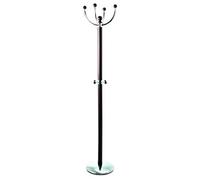 HAKU Möbel Porte Manteau chromé, Tabac, métal - Dim.: H 175 cm x Ø 35 cm, Style: Contemporary