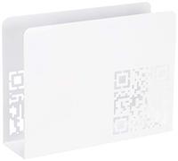 HAKU Möbel Porte revues Blanc, métal - Dim.: L 35 cm x H 26 cm x P 10 cm, Style: Modern