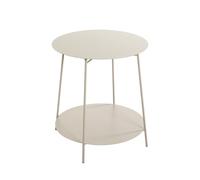 Table Basse en Métal "Conrad" 50cm Gris