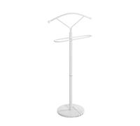 HAKU Möbel valet blanc, marbre, métal - Dim.: L 50 cm x H 105 cm x P 32 cm, Style: Modern