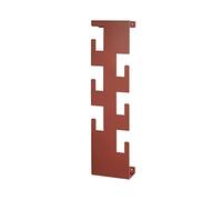 HAKU Möbel Warderobe Murale Rouge Corail, Acier - Dim.: L 15 x H 60 x P 8 cm, Style: Moderne