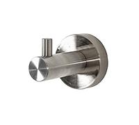 HAKU patère Acier INOX, INOX - Dim.: L 5 cm x H 5 cm x P 7 cm, Style: Modern