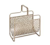 HAKU Porte-revues métal or L 37 x H 45 x P 22 cm Art déco