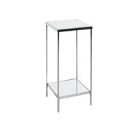 HAKU Porte Plantes chromé, métal, Miroir - Dim.: L 28 cm x H 66 cm x P 28 cm, Style: Art Deco