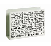 HAKU Porte revues Blanc, métal - Dim.: L 35 cm x H 26 cm x P 10 cm, Style: Modern