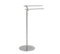 HAKU porte-serviettes acier inox, inox - Dim.: L 48 cm x H 84 cm x P 30 cm, Style: Modern