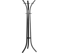 HAKU Portemanteau noir, métal Porte-manteau - Dimensions : H 177 x Ø 45 cm, Style : moderne