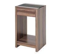 Paris Prix Console Design 1 tiroir Noyer 74 cm Naturel