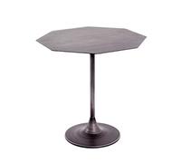 HAKU Möbel Table d'appoint Flavie Noir métal L45×H47×P45 cm Style art déco