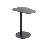 HAKU Möbel Table d'appoint Noir, métal - Dim.: L 53 cm x H 60 cm x P 38 cm, Style: Modern