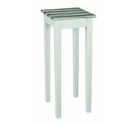 HAKU Table d'appoint pin maritimo, Blanc, MDF - Dim.: L 30 cm x H 76 cm x P 30 cm, Style: Coastal Furniture
