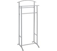 HAKU Valet de chambre pour chambre à coucher gris tube d'acier valet multifonctionnel gris - Dimensions : L 48 x H 107 x P 36 cm, Style : Moderne