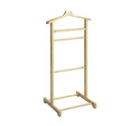 HAKU valet de nuit naturel en bambou, dimensions : L 48 x H 97 x P 36 cm, style scandinave