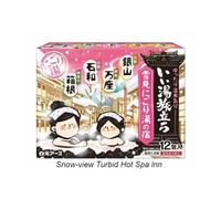 Hakugen - iiyu Tabidachi Turbid Spa Bath Powder Set Snow-view Turbid Hot Spa Inn - 25g x 12