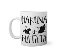 Hakuna Matata No Problems Tasse Blanche Nouveauté Drôle Pour Thé au Café 330ml