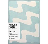 Hakuna Matte Cloudsoft Tapis de Jeu pour bébé 150 x 200 cm, 3D Ondes