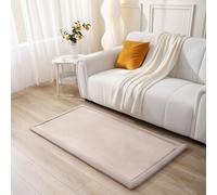 Hakuna Matte Tapis d’Éveil 150x80 cm en Beige Aire de Jeux Bébé avec Mousse Mémoire de Haute Qualité Antidérapant