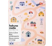 Hakuna Matte Tapis d’Éveil Ferme 160x120x1,5cm - Surface Antidérapante | Accessoire de Jeux Bébé avec Mousse Mémoire Haute Qualité