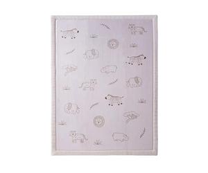 Hakuna Matte Tapis d'éveil Bébé 170x120x2,5cm, Animaux de la Safari - Mousse Haute Densité Premium - Antidérapant pour Bébé, Tapis de Sol Enfant