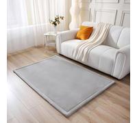 Hakuna Matte Tapis d'éveil Bébé 170x120x2,5cm, Gris - Mousse Haute Densité Premium - Antidérapant pour Bébé, Tapis de Sol Enfant, Tatami