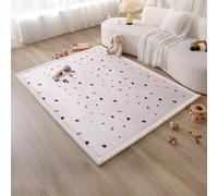 Hakuna Matte Tapis d'éveil Bébé 200x150x2,5cm, Confetti - Tapis de Jeux avec Mousse Mémoire de Haute Qualité - Tapis Antidérapant pour Bébé, Tapis de Sol Enfant